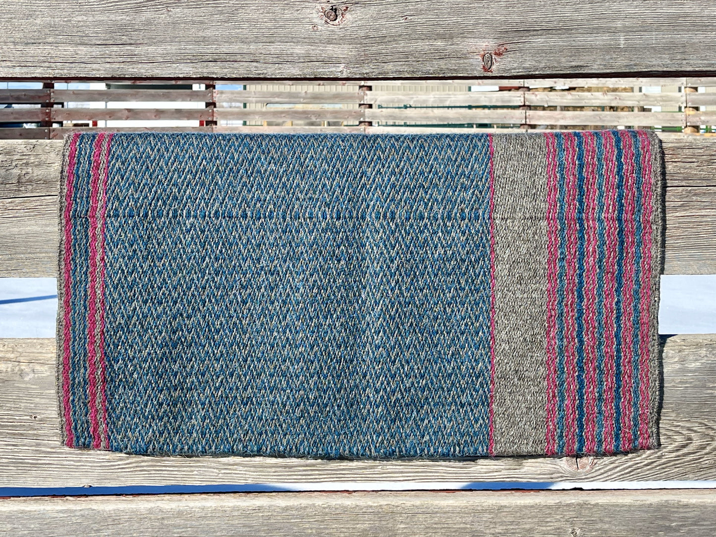Montana Wool Saddle Blanket