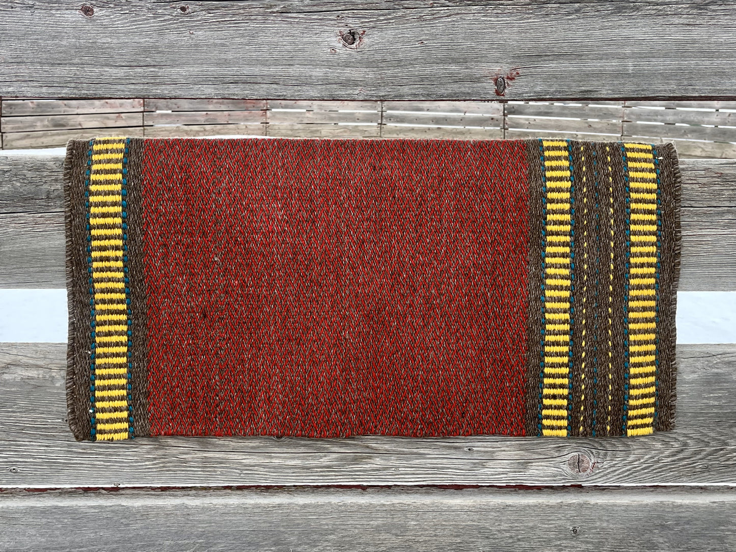 Wool Saddle Blanket