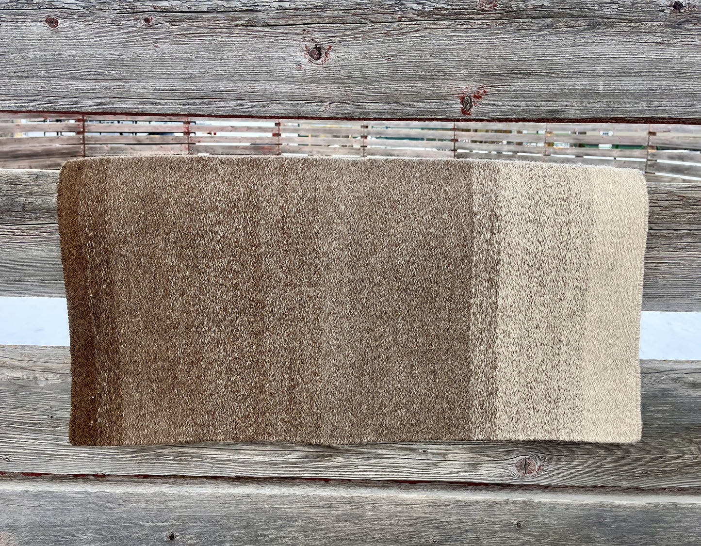 Montana Wool/Alpaca Saddle Blanket