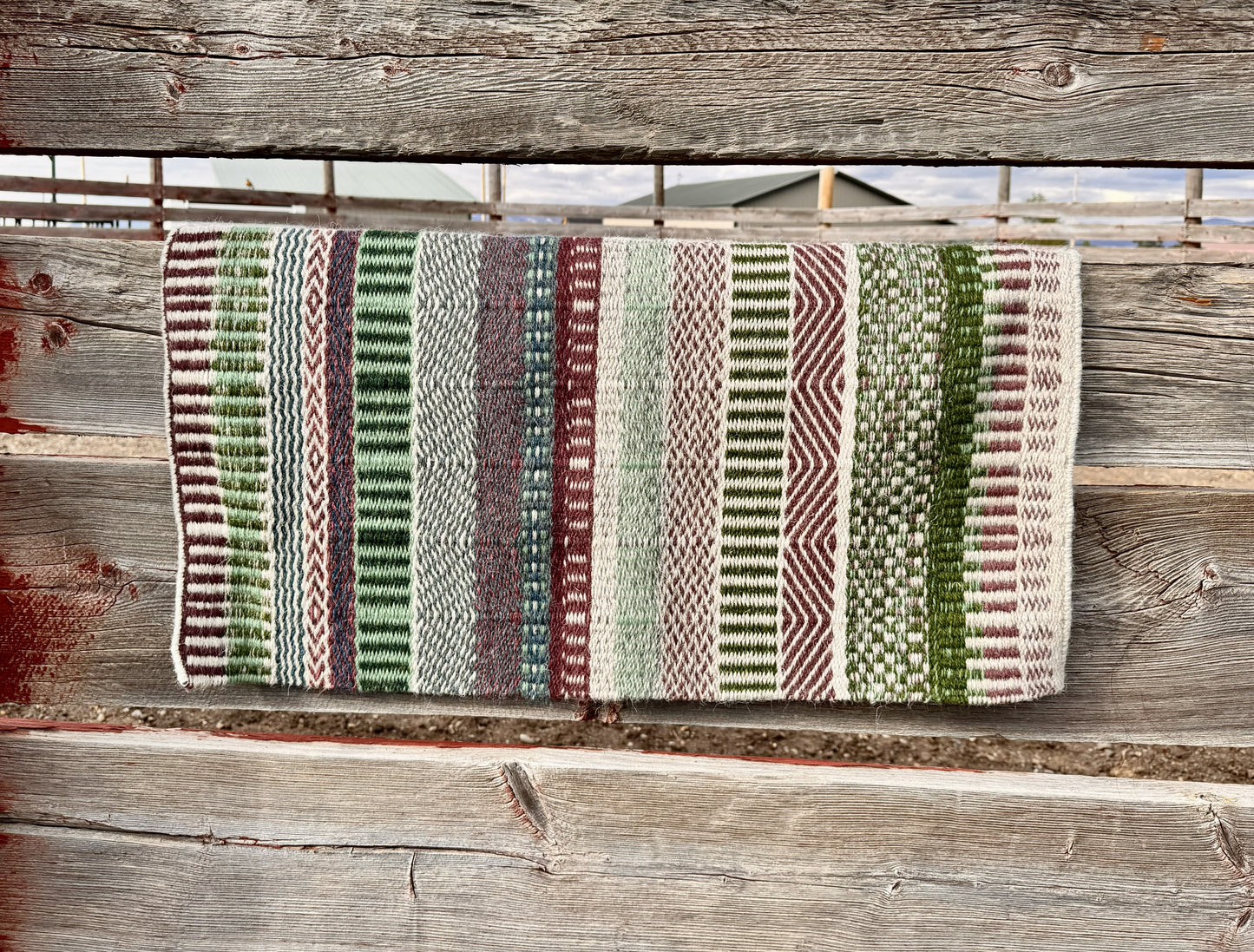 Montana Wool Saddle Blanket #38