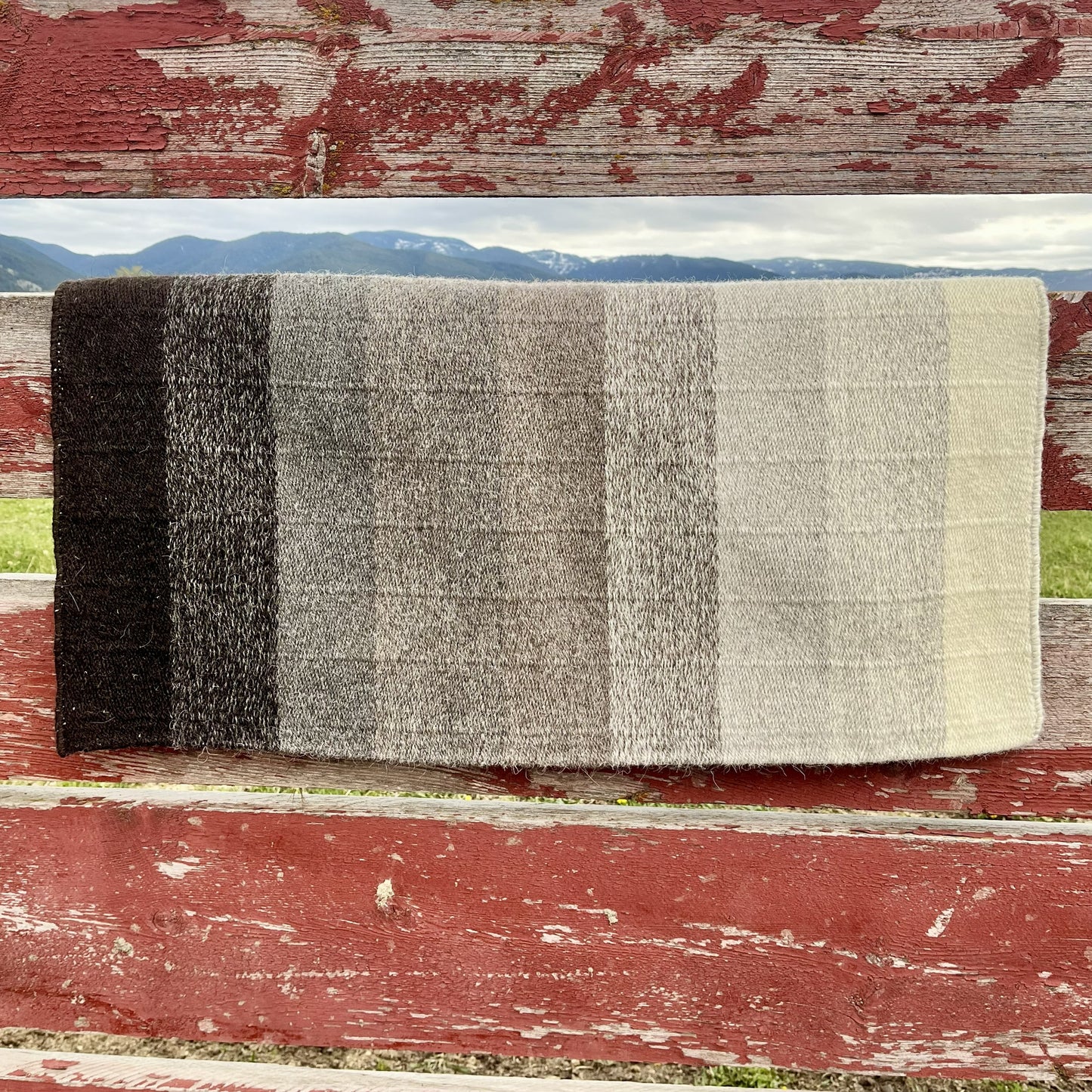 Montana Wool Saddle Blanket #37